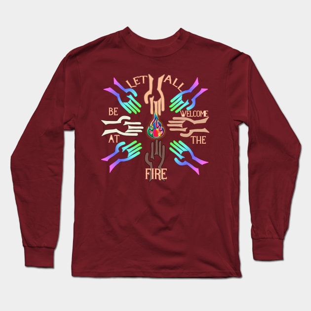 All People's Fire Long Sleeve T-Shirt by IanCorrigan